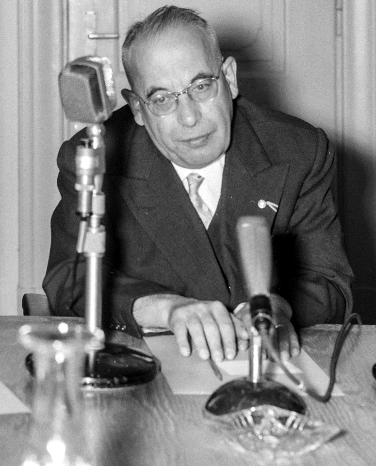 Piero Malvestiti, cropped from Installatie van de nieuwe autoreitiet van de EKSG te Luxemburg, Bestanddeelnr 910-6755