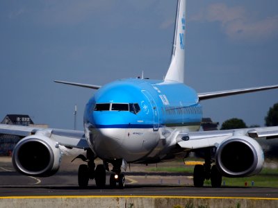 PH-BGD Boeing 737-7K2(WL) taxiing at Schiphol (AMS - EHAM), The Netherlands, 18may2014, pic-2