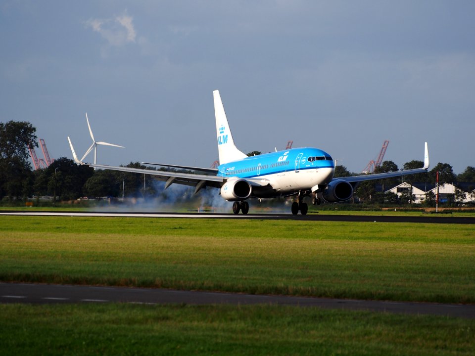 PH-BGR KLM Royal Dutch Airlines Boeing 737-7K2(WL) - cn 39446, 11Aug2014, landing at Schiphol (AMS - EHAM), The Netherlands, pic2