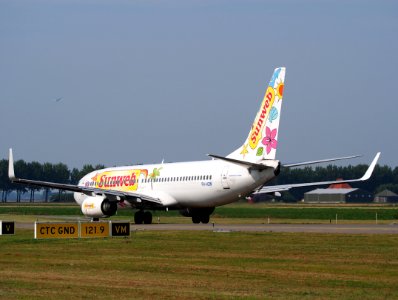 PH-HZW Transavia Boeing 737-8K2(WL) - cn 29345 taxiing, 25august2013 pic-007