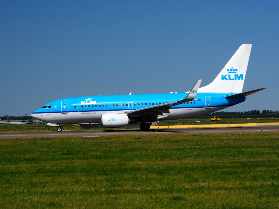 PH-BGE KLM Royal Dutch Airlines Boeing 737-7K2(WL) - cn 30371, taxiing 21july2013 pic-004