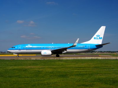 PH-BGC KLM Boeing 737-800W at Schiphol (AMS - EHAM), The Netherlands, 16may2014, pic-3