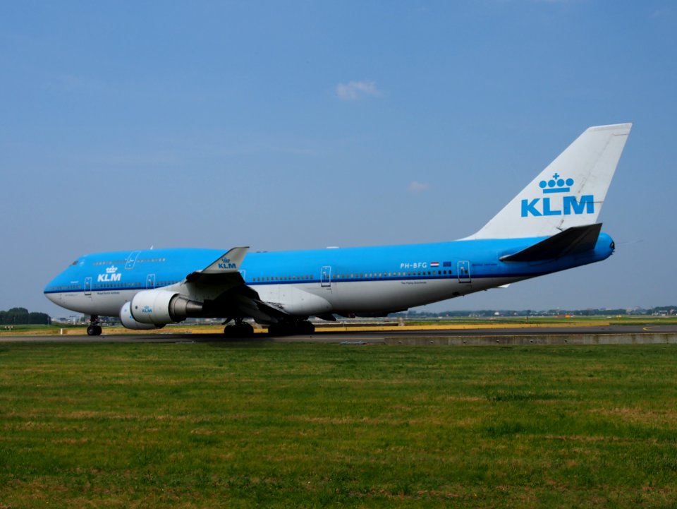 PH-BFG KLM Royal Dutch Airlines Boeing 747-406 pic3