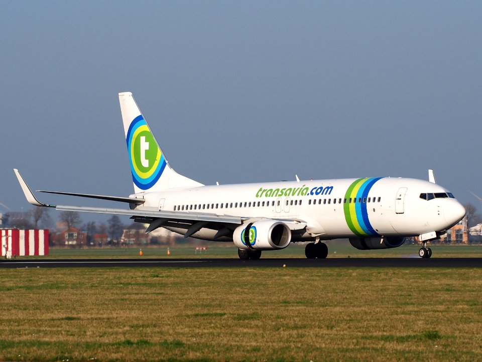 PH-HSB Transavia Boeing 737-8K2(WL), landing at Schiphol (AMS - EHAM), Netherlands, pic3