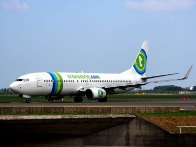 PH-HZE Transavia Boeing 737-8K2(WL) - cn 28377 pic2