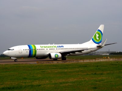 PH-HZN Transavia Boeing 737-8K2(WL) - cn 32943 taxiing 13july2013 pic-002