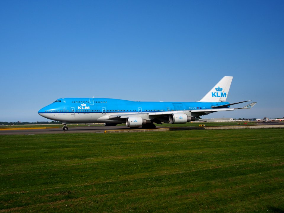 PH-BFK KLM Boeing 747-400 taxiing at Schiphol (AMS - EHAM), The Netherlands, 18may2014, pic-4