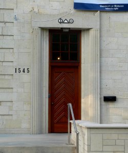 Phi Delta Theta (UNL) N door 1