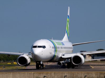PH-HZN Transavia Boeing 737-8K2(WL) - cn 32943 taxiing 21july2013 pic-002