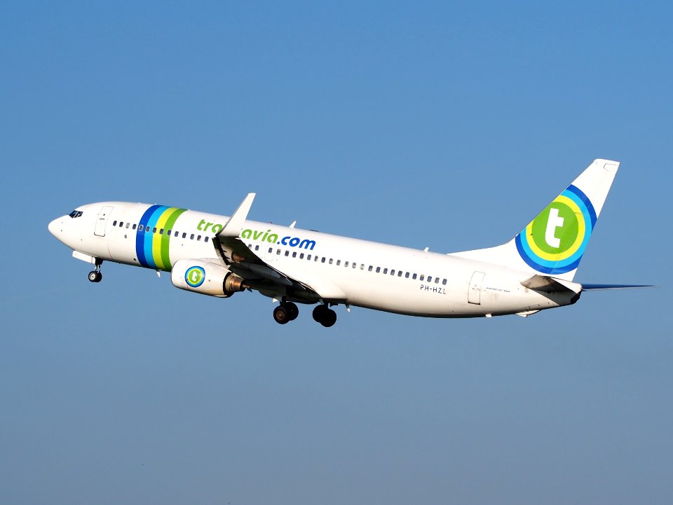 PH-HZL Transavia Boeing 737-8K2(WL), takeoff from Schiphol (AMS - EHAM), The Netherlands, 16may2014, pic-4