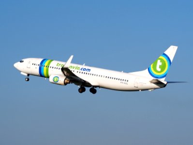 PH-HZL Transavia Boeing 737-8K2(WL), takeoff from Schiphol (AMS - EHAM), The Netherlands, 16may2014, pic-4