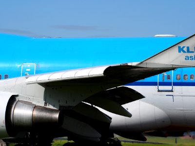 PH-BFM KLM Royal Dutch Airlines Boeing 747-406(M) - cn 26373 taxiing at Schiphol (AMS - EHAM), The Netherlands, 18may2014, pic-5