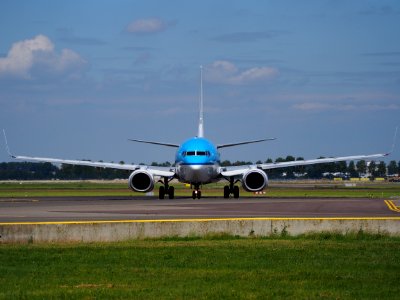 PH-BGM KLM Royal Dutch Airlines Boeing 737-7K2(WL) taxiing at Schiphol (AMS - EHAM), The Netherlands, 18may2014, pic-2 photo