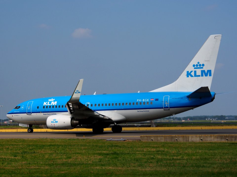 PH-BGK KLM Royal Dutch Airlines Boeing 737-7K2(WL) - cn 38054 pic5