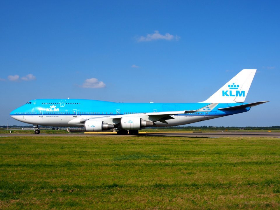 PH-BFO KLM Royal Dutch Airlines Boeing 747-406(M) - cn 25413 taxiing 18july2013 pic-007