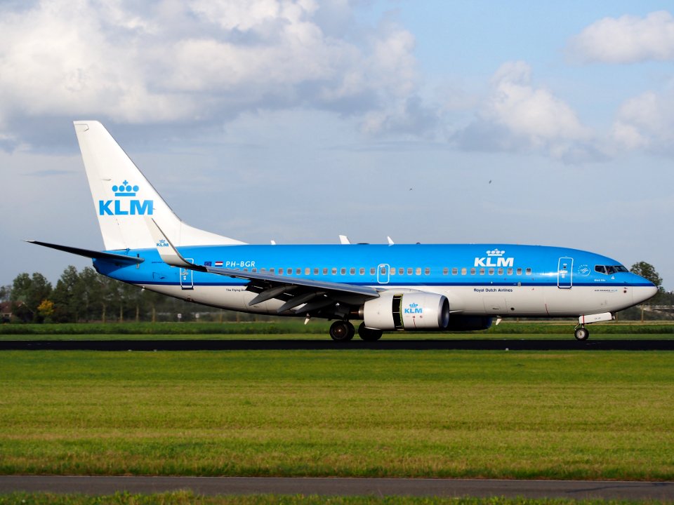 PH-BGR KLM Royal Dutch Airlines Boeing 737-7K2(WL) - cn 39446, 11Aug2014, landing at Schiphol (AMS - EHAM), The Netherlands, pic3