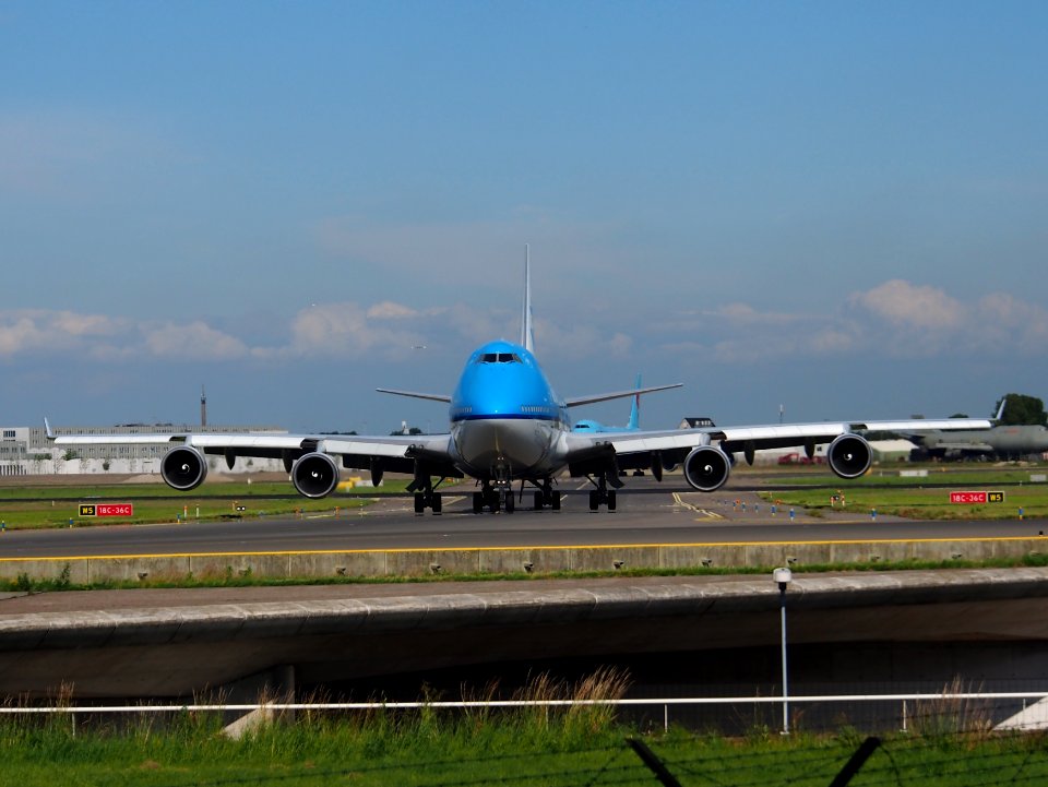 PH-BFS KLM Boeing 747-400M taxiing at Schiphol (AMS - EHAM), The Netherlands, 18may2014, pic-1 photo