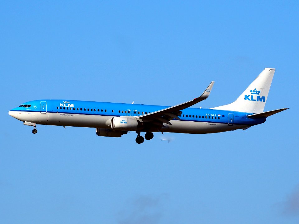 PH-BXR, landing at Schiphol on 2Feb2014 pic37