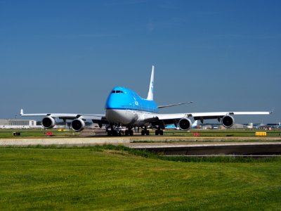 PH-BFG KLM Royal Dutch Airlines Boeing 747-406 at Schiphol (AMS - EHAM), The Netherlands, 16may2014, pic-1 photo