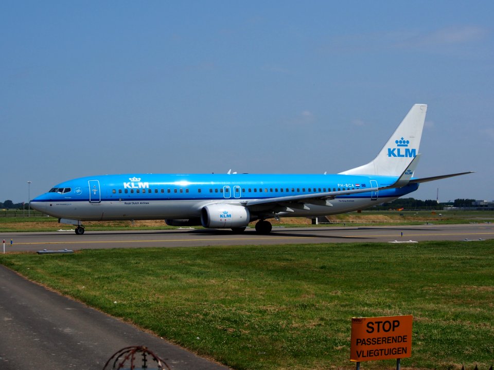 PH-BCA KLM Royal Dutch Airlines Boeing 737-8K2(WL) - cn 37820 pict3