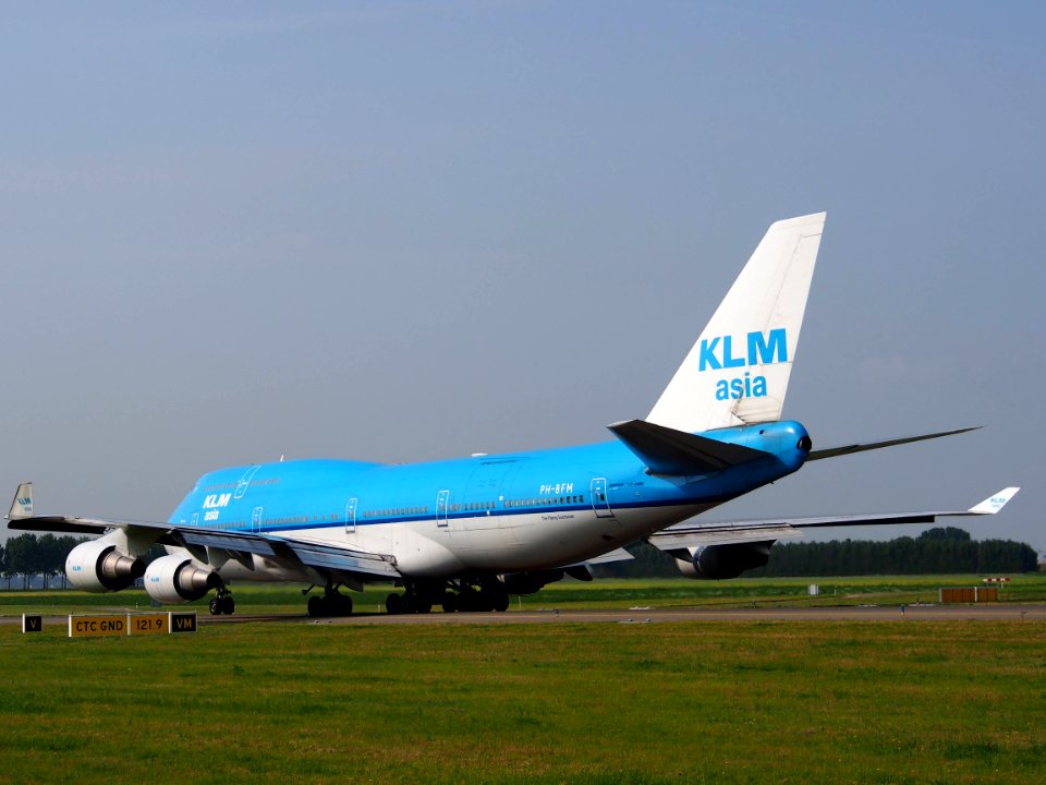 PH-BFM KLM Royal Dutch Airlines Boeing 747-406(M) - cn 26373 14july2013 picA