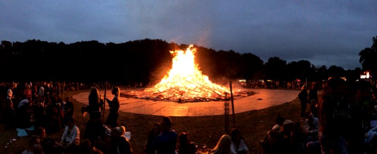 Sankt Hans-bål i Odense