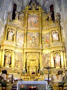 Salamanca - Iglesia de Sancti Spiritus, retablo mayor 1