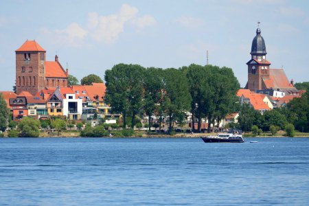Sankt-Marien-Kirche.Georgenkirche.Waren