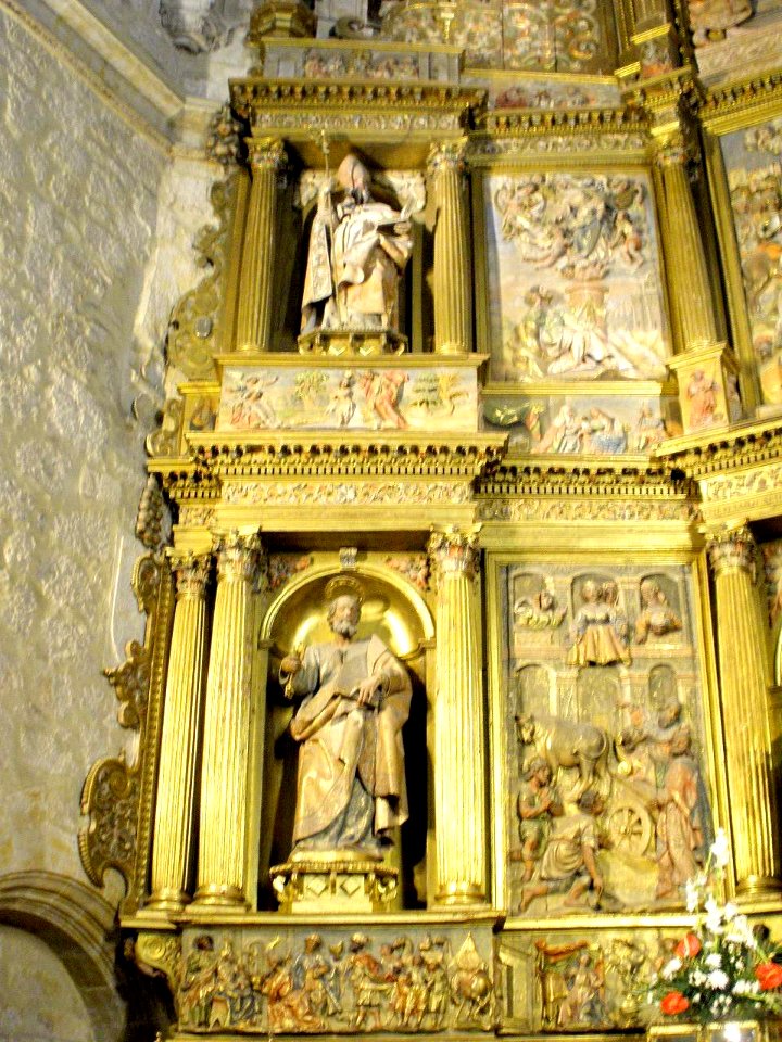 Salamanca - Iglesia de Sancti Spiritus, retablo mayor 3