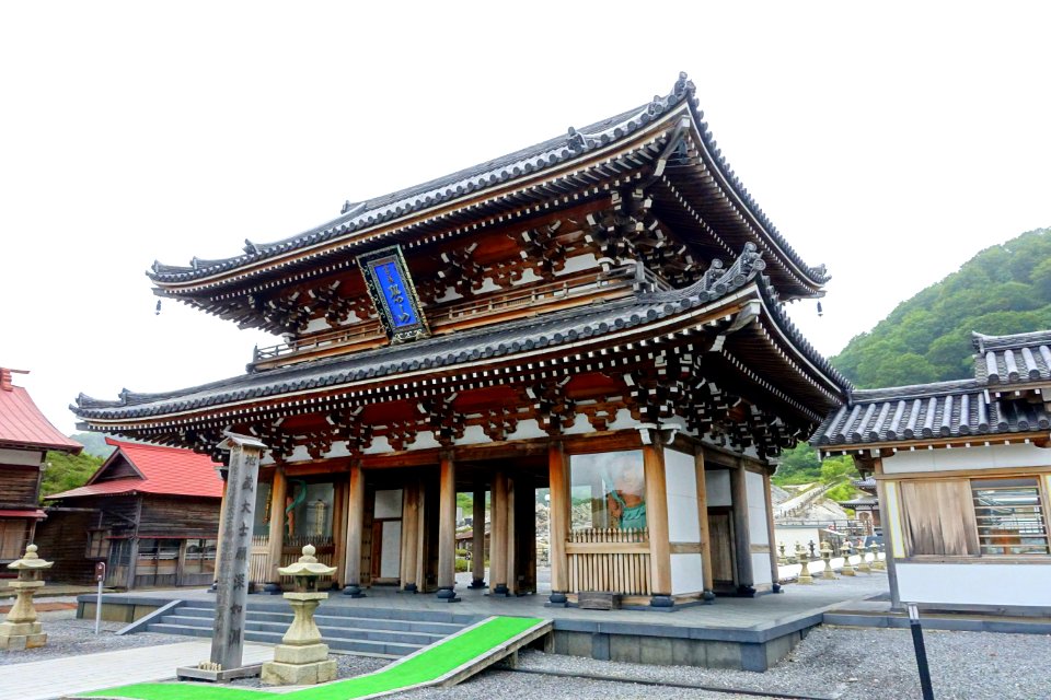 Sanmon - Bodaiji, Mount Osore - Mutsu, Aomori - DSC00310