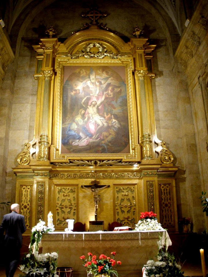 Salamanca - Iglesia de San Sebastián, interiores 02