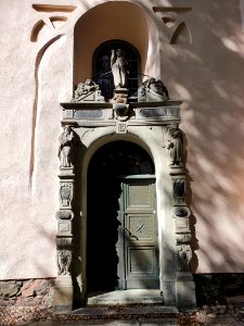 Sankt nikolai kyrka södra korportalen