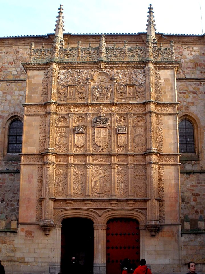 Salamanca - Universidad, Escuelas Mayores, fachada 07