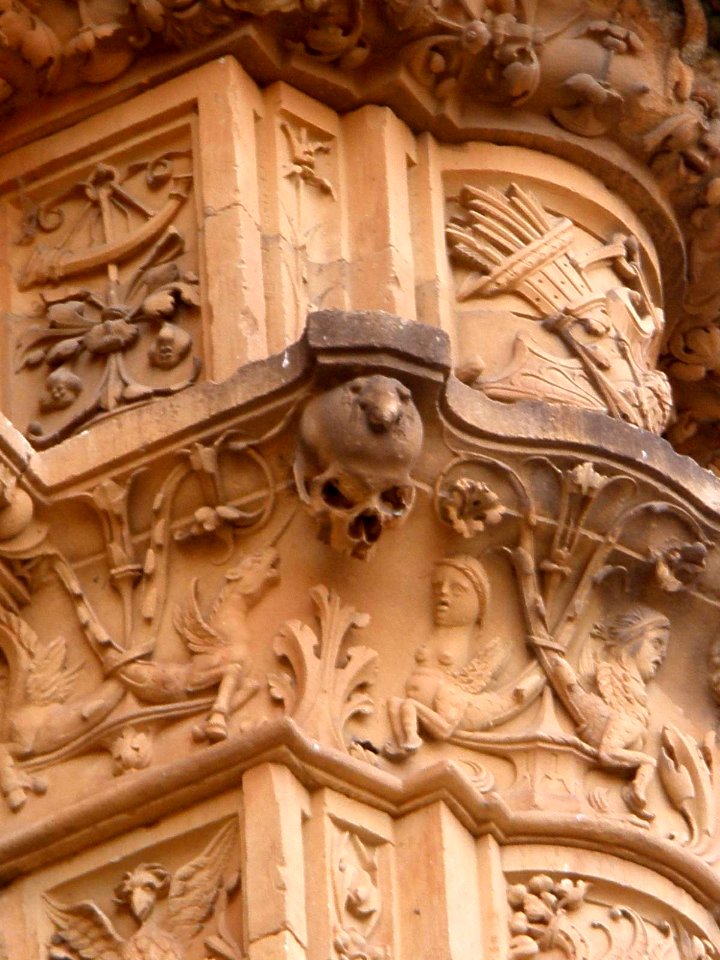 Salamanca - Universidad, Escuelas Mayores, fachada 09