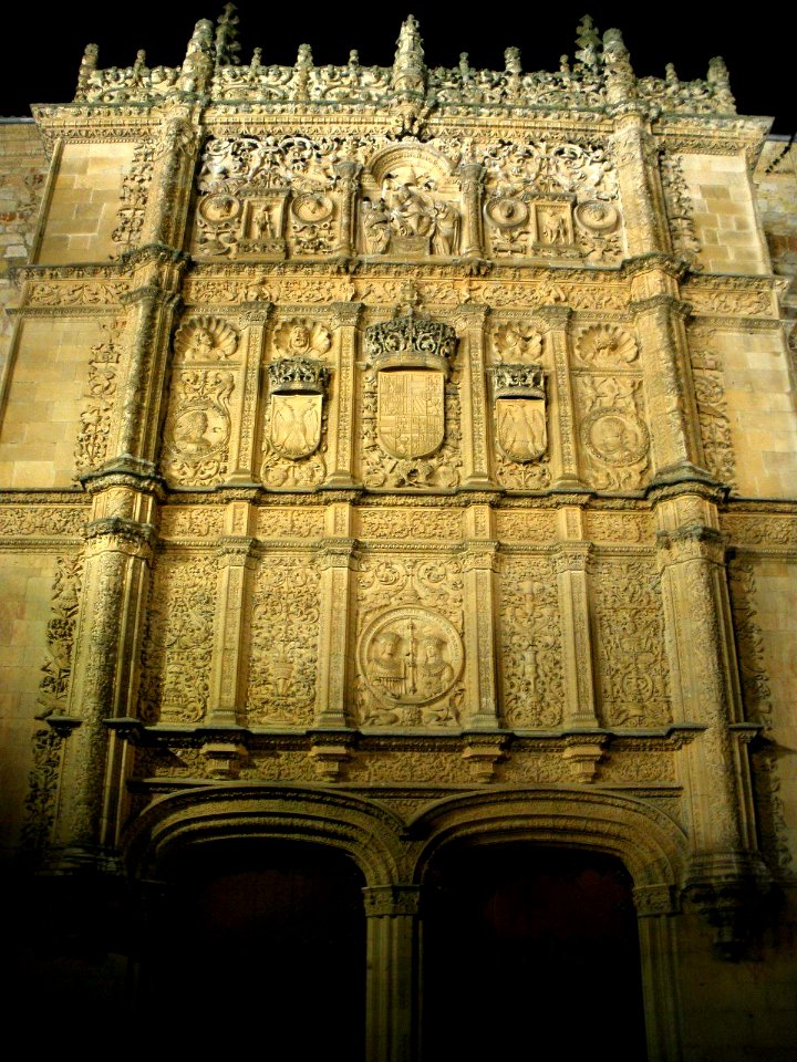 Salamanca - Universidad, Escuelas Mayores, fachada 11