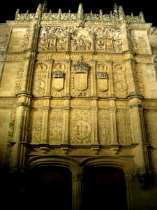 Salamanca - Universidad, Escuelas Mayores, fachada 11