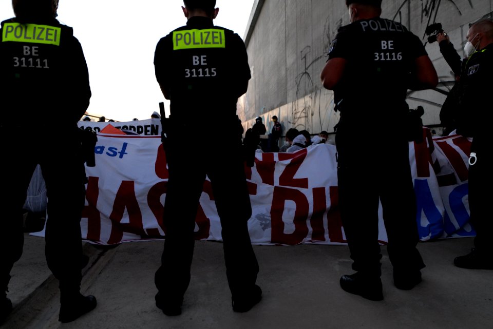 Sand im Getriebe protest A100 Sonnenallee 2021-06-05 47