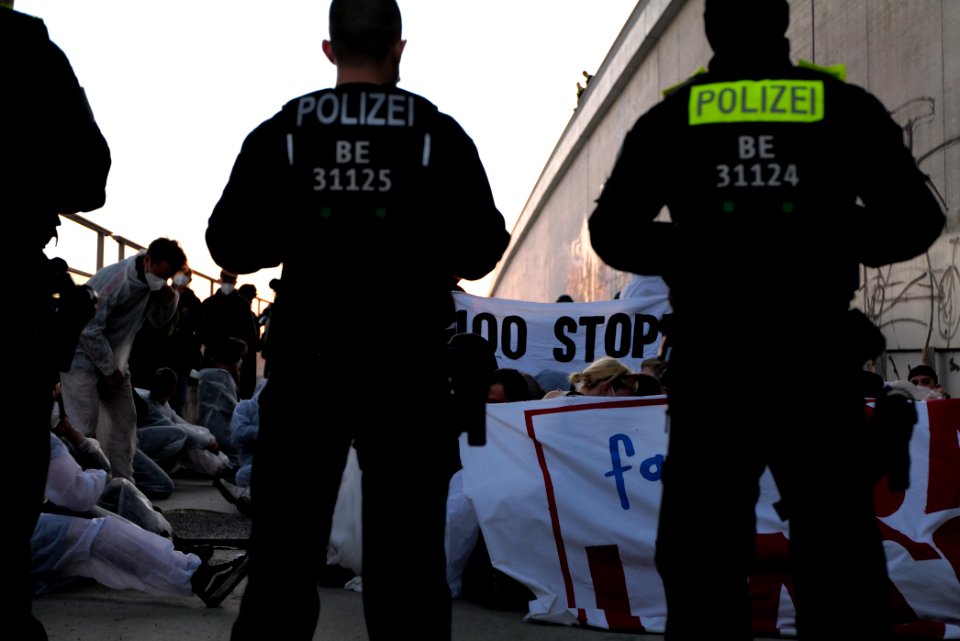 Sand im Getriebe protest A100 Sonnenallee 2021-06-05 25