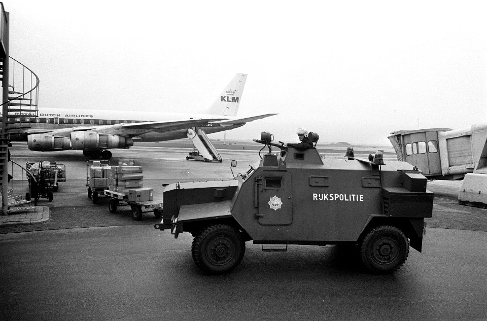 Sankey armored vehicle (State Police of the Netherlands) in 1974