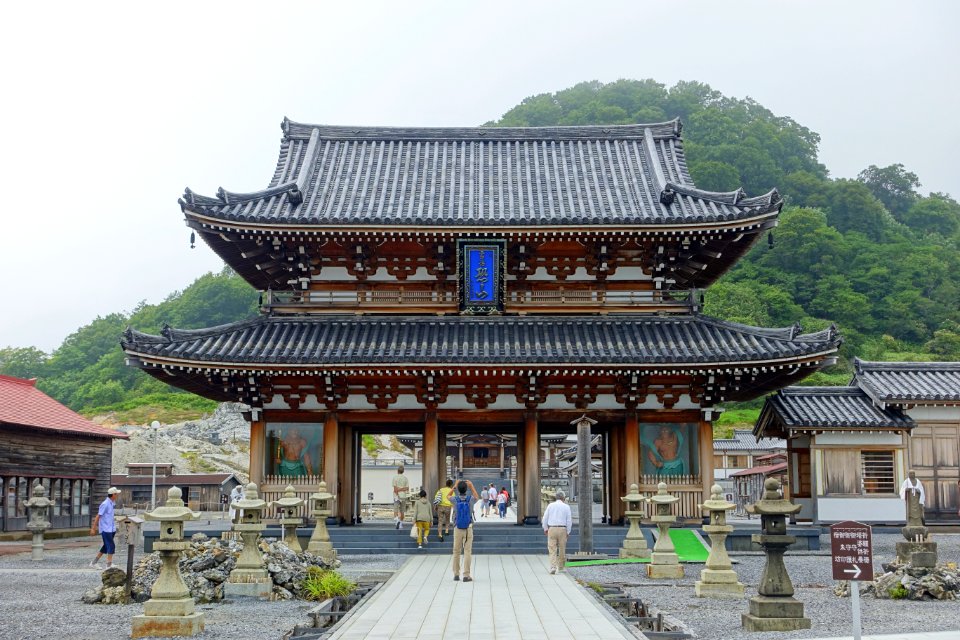 Sanmon - Bodaiji, Mount Osore - Mutsu, Aomori - DSC00293
