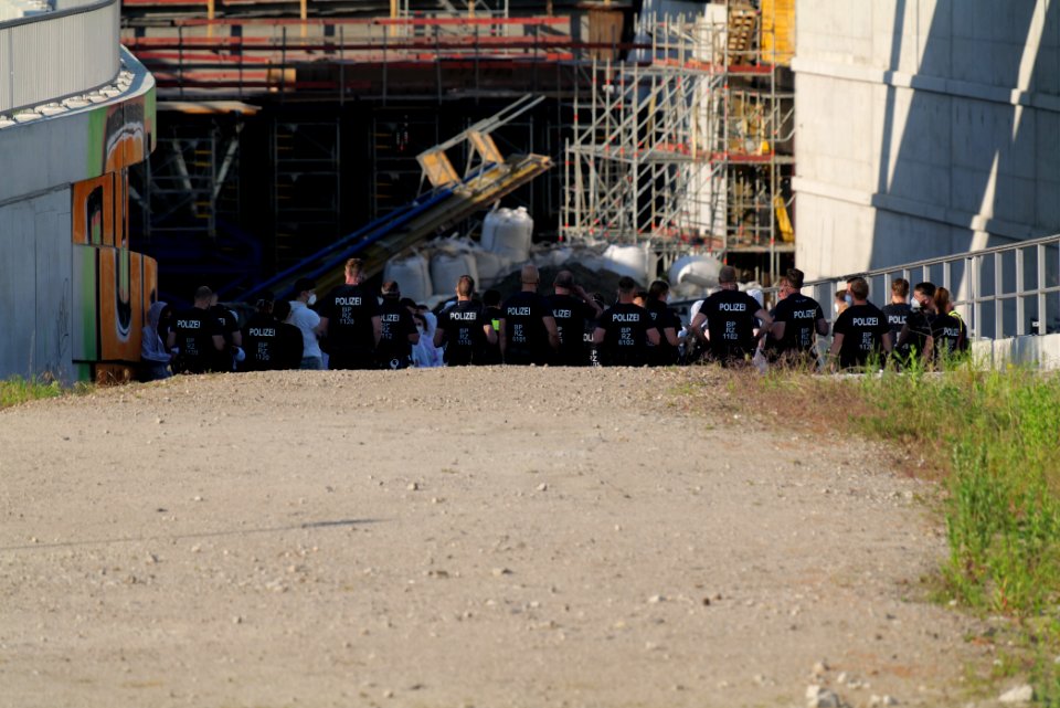 Sand im Getriebe protest A100 Sonnenallee 2021-06-05 74