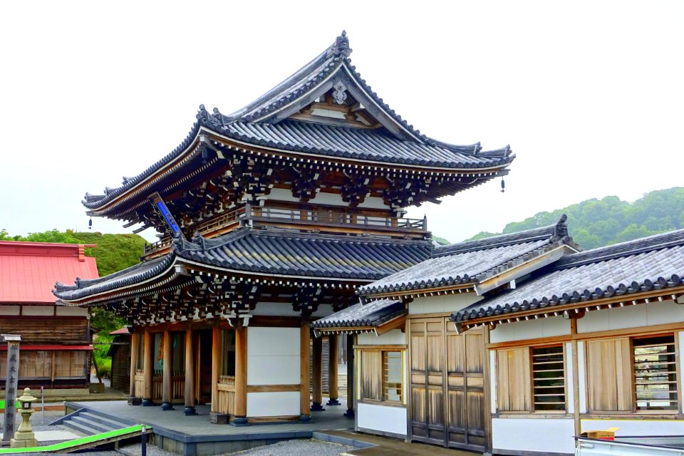 Sanmon - Bodaiji, Mount Osore - Mutsu, Aomori - DSC00304