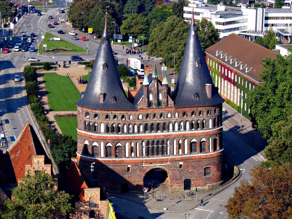 Luebeck landmark building