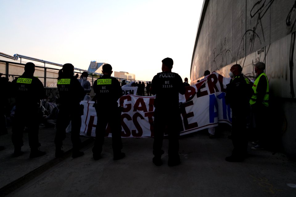 Sand im Getriebe protest A100 Sonnenallee 2021-06-05 28