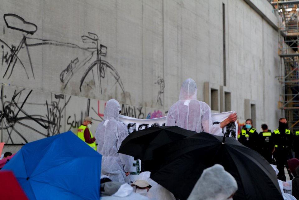 Sand im Getriebe protest A100 Sonnenallee 2021-06-05 58