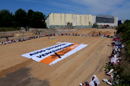 Sand im Getriebe protest A100 Treptower Park 2021-06-05 104