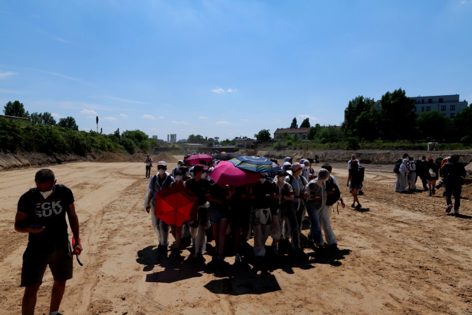 Sand im Getriebe protest A100 Treptower Park 2021-06-05 137