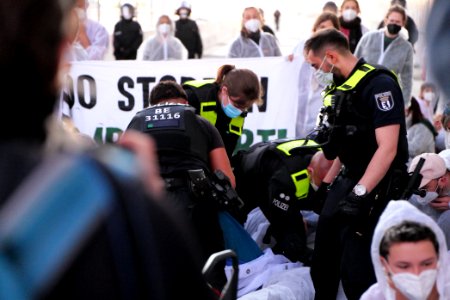 Sand im Getriebe protest A100 Sonnenallee 2021-06-05 40