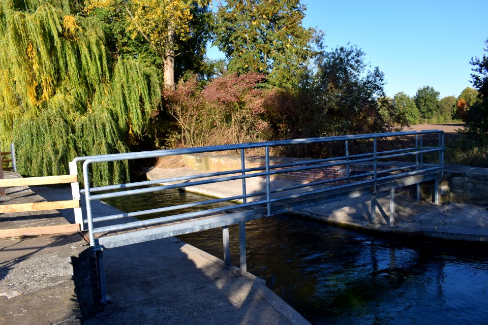 Sande - Boker-Heide-Kanal - Aquädukt Rothebach
