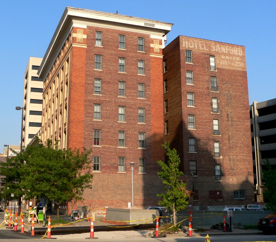 Sanford Hotel (Omaha) from NW 2